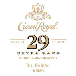Crown Royal 29 Year Old Extra Rare