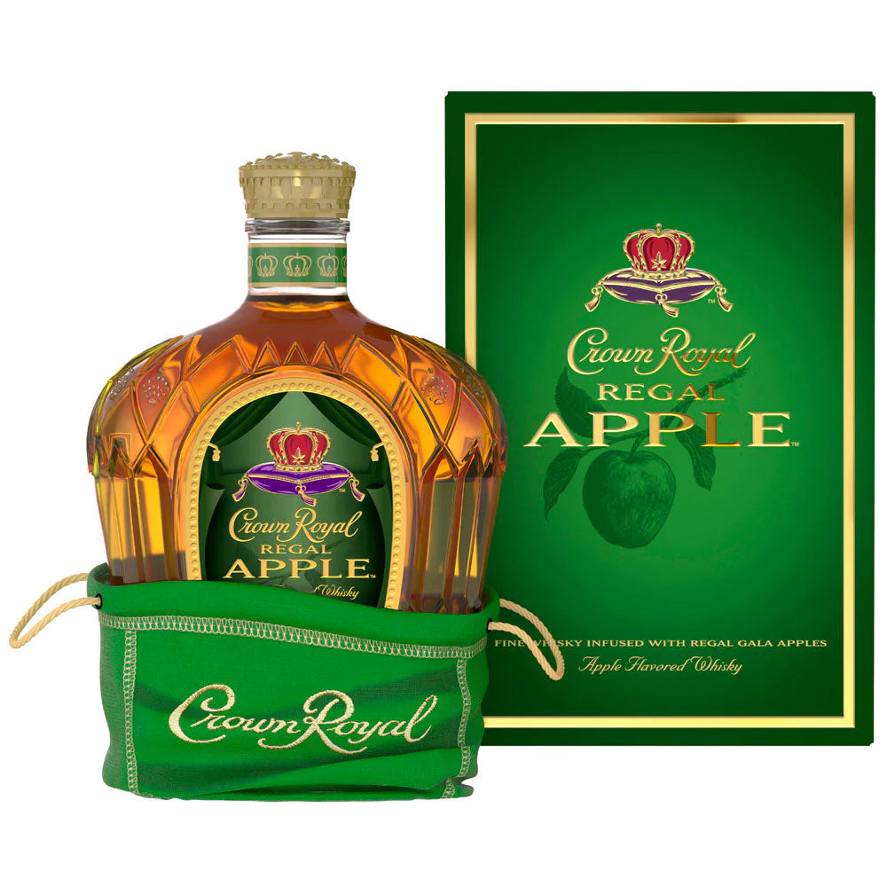 Crown Royal Canadian Whiskey Regal Apple
