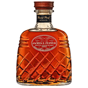 James E. Pepper Barrel Proof Bourbon Decanter