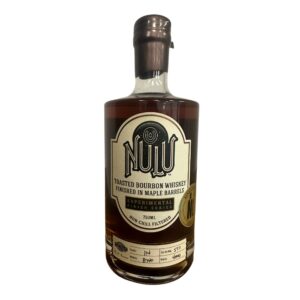 Nulu Toasted Bourbon Finished In Maple Barrels Private Select "My maple brings all the boys to the yard." 750ml