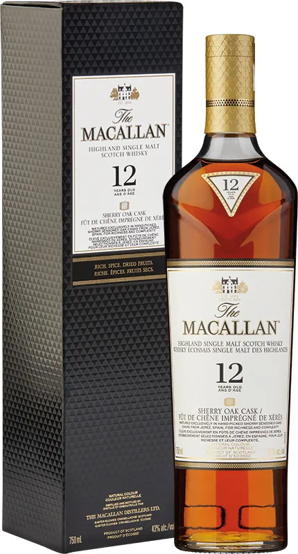 MACALLAN – SHERRY OAK 12 YEAR OLD