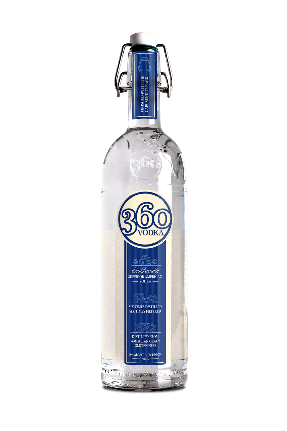 360 Vodka - Eco Friendly Superior American Vodka