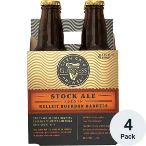 Guinness Bulleit BBA Stock Ale 4pk-11oz btls