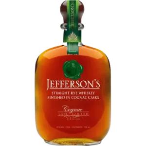 Jefferson’s Straight Rye Whiskey Cognac Finish 750ml
