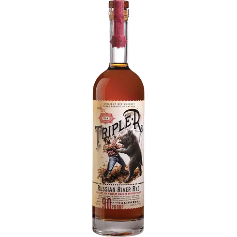 Triple R Russian River Rye Whiskey 750ml
