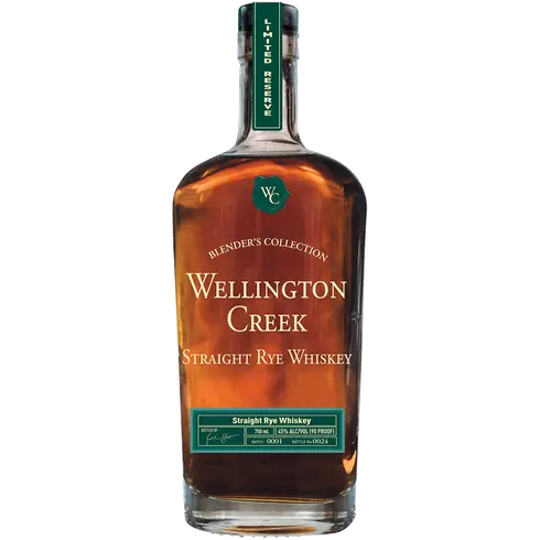 Wellington Creek Straight Rye Whiskey 750ml