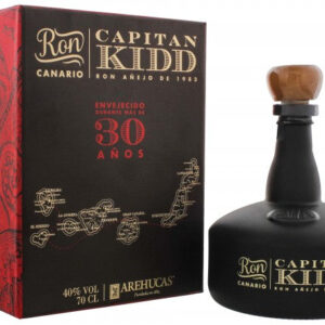 Arehucas Capitan Kidd 30 Year Old Anejo Rum | 700ML