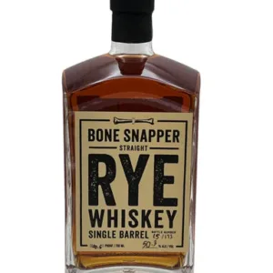 Backbone Bone Snapper Single Barrel Rye Whiskey