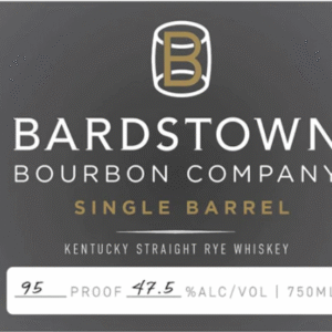 Bardstown Bourbon Co. Single Barrel Kentucky Straight Rye Whisky