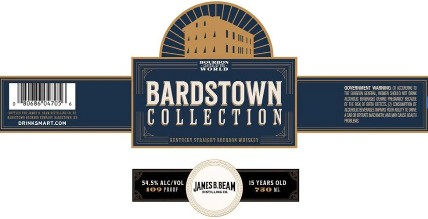 Bardstown Bourbon Company Bardstown Collection James B. Bean Bourbon Whisky