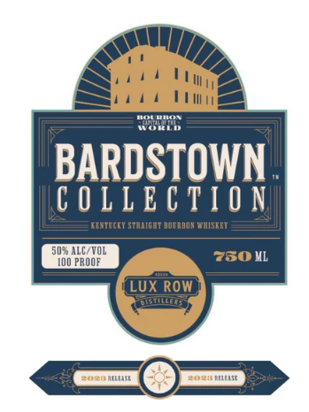 Bardstown Collection Lux Row Distillers 2023 Release Kentucky Straight Bourbon Whiskey