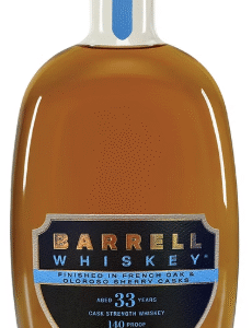 Barrell 33 Year Old Cask Strength Canadian Bourbon Whiskey