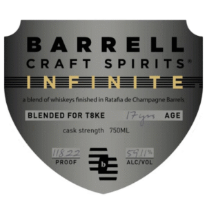 Barrell Craft Spirits Infinite Finished in Ratafia de Champagne Barrels Bourbon Whiskey