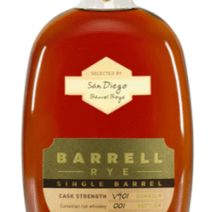 Barrell Craft Spirits #V901 Selected By 'San Diego Barrel Boys' Single Barrel Rye Whisky