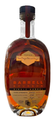 Barrell Crafts Spirits 8 Year Old #Z5C0 Selected by SDBB Single Barrel Bourbon