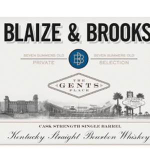 Blaise & Brooks Private Selection Kentucky Straight Bourbon Whisky