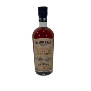 Blaum Bros 12 Year OLDFANGLED Knotter Bourbon Cask Strength 114 Proof