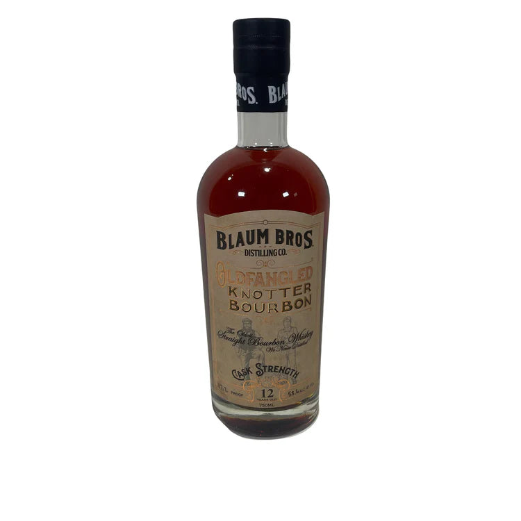 Blaum Bros 12 Year OLDFANGLED Knotter Bourbon Cask Strength 117.2 Proof