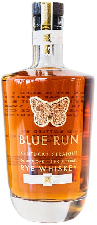 Blue Run Double Oak Kentucky Straight Rye 2023 Limited Release Proof 108.8 Whiskey