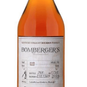 Bomberger’s Declaration 2021 Release Kentucky Straight Bourbon Whisky