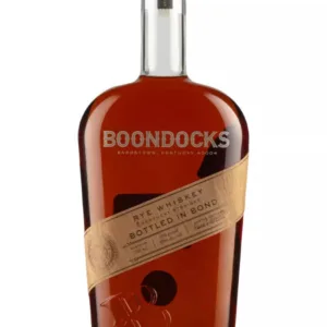 Boondocks 4 Year Old Bottled in Bond Kentucky Straight Rye Whiskey