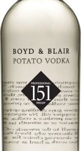 Boyd & Blair Professional Proof 151 Potato Vodka