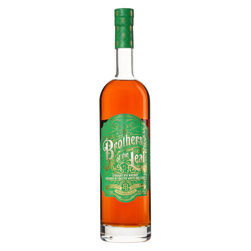 Broadleaf Brothers of the Leaf Finished With Toasted White Oak Casks Straight Rye Whisky