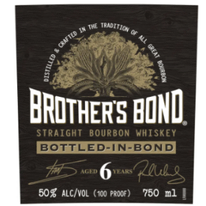 Brother's Bond 6 Year Bottled In Bond Straight Bourbon Whisky