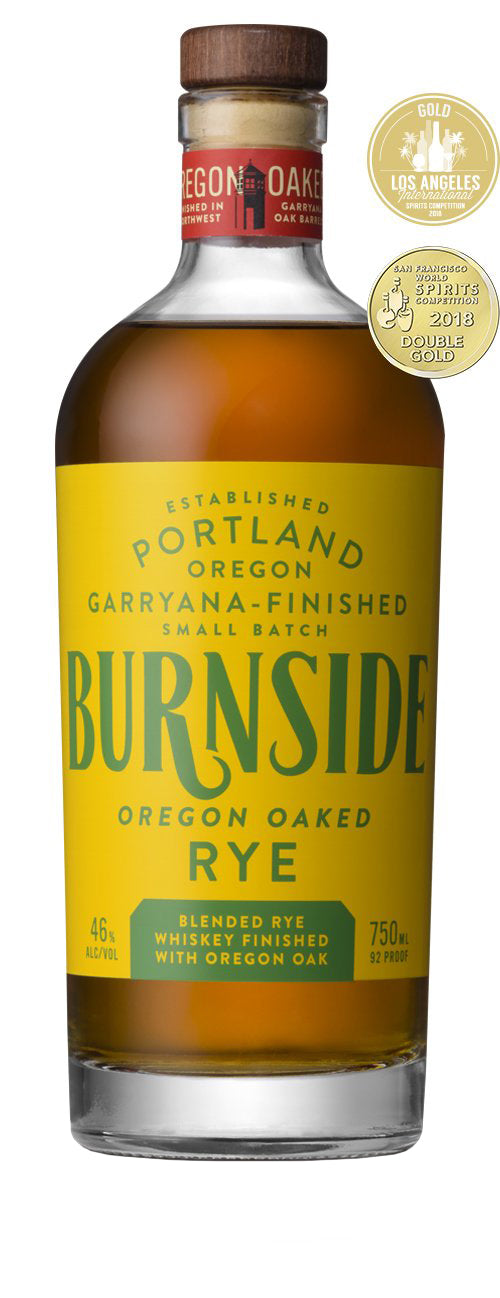 Burnside Oregon Oaked Rye Whiskey