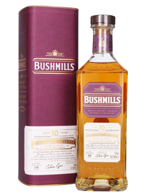 Bushmills 10 Year Old Vino Dulce Cask Single Malt Irish Whisky | 700ML