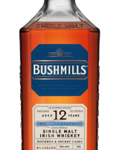 Bushmills Bordeaux Casks Private Reserve Limited Release 12 Year Old Single Malt Irish Whiskey