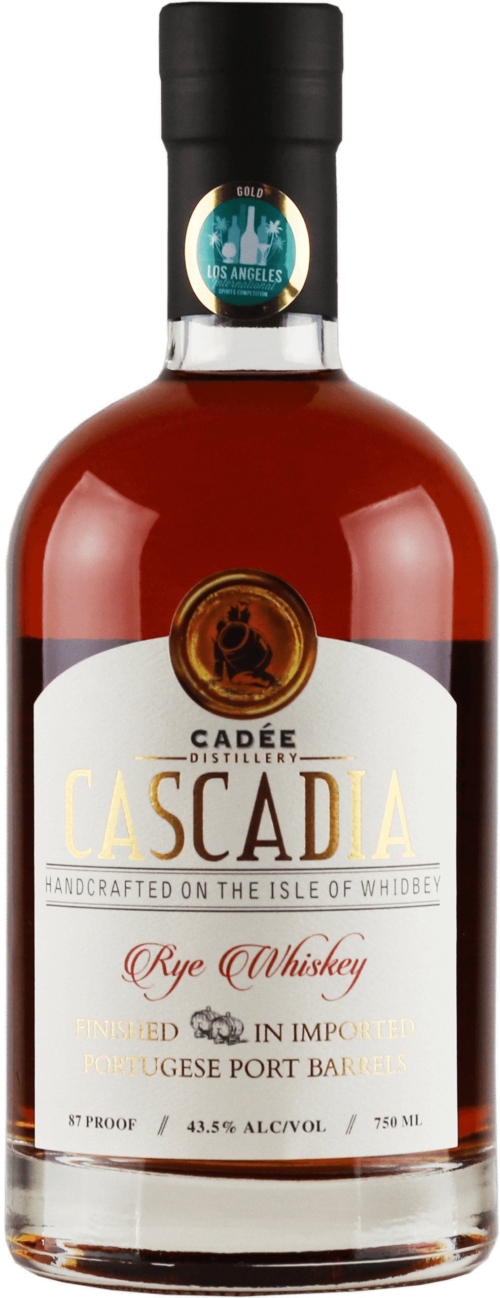 Cadee Distillery Cascadia Rye Whiskey