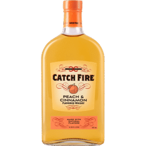 Catch Fire Peach & Cinnamon Canadian Whisky