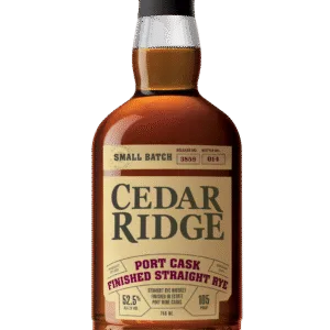 Cedar Ridge Port Cask Finished Straight Rye Whisky