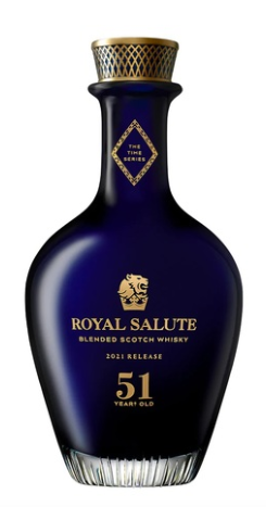 Chivas Regal Royal Salute The Time Series 51 Year Old 2021 Release Blended Scotch Whisky