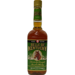 Clear Spring Distilling Co Belle of Kentucky 8 year old 1988 Kentucky Straight Bourbon