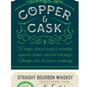 Copper & Cask It’s Toasted 5 Year Old Straight Bourbon Whisky