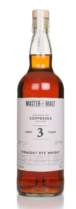 Coppersea 3 Year Old 2016 (Private Label) Straight Rye Whiskey | 700ML