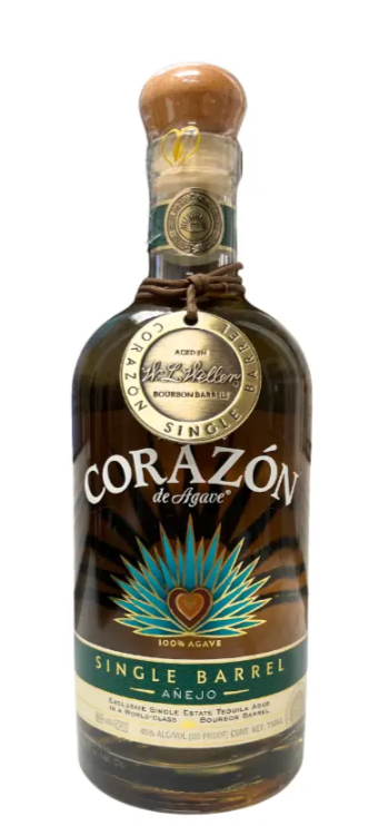 Corazon Single Barrel Anejo Aged in W.L. Weller Bourbon Barrels
