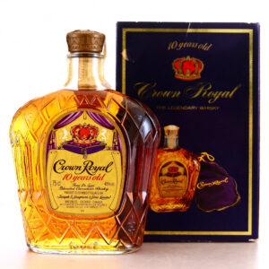 Crown Royal 10 Year Old (Bottled 1976) Canadian Whisky
