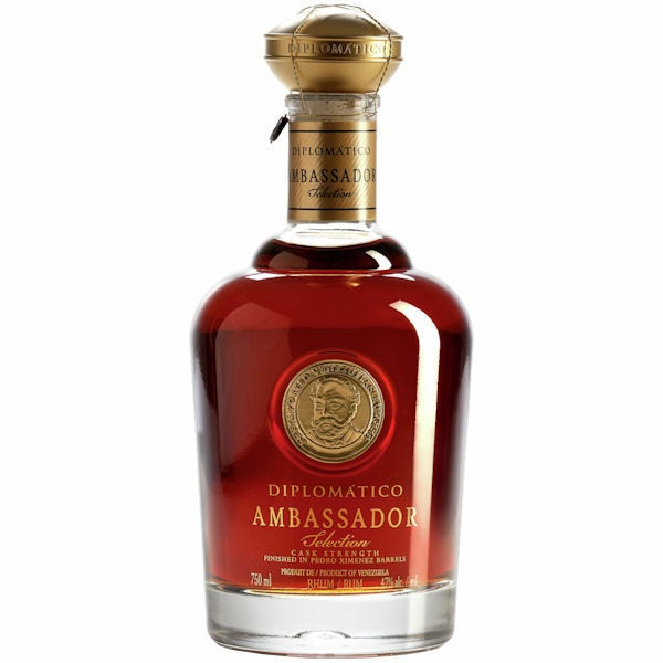 Diplomatico Ambassador Cask Strength finished in Pedro Ximenez Barrels Gold Rum