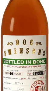 Doc Swinson Bottled in Bond Straight Rye Whiskey