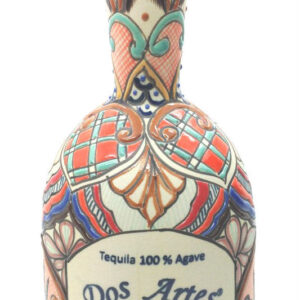 Dos Artes Ceramic Art Bottle Extra Anejo Tequila (Round Bottle) | 1L