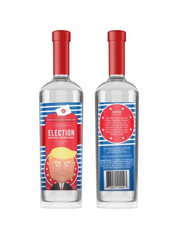 Election Raspberry Rage Vodka Election Spirits | Raspberry Rage Vodka | THE INCUMBENT | Trump 2020 ...