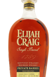 Elijah Craig Mission Exclusive Private Barrel 8 Year Old Kentucky Bourbon Whisky