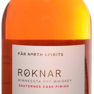 Far North Spirits Roknar Sauternes Cask Finish Minnesota Rye Whiskey