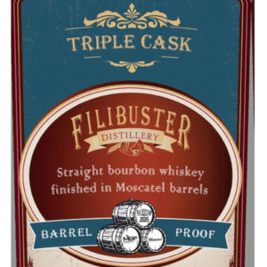 Filibuster Triple Cask Finished in Moscatel Barrels Straight Bourbon Whisky