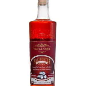 Filibuster Triple Cask Finished in Port Barrels Straight Bourbon Whisky
