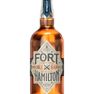 Fort Hamilton Double Barrel Straight Rye Whiskey | 1L