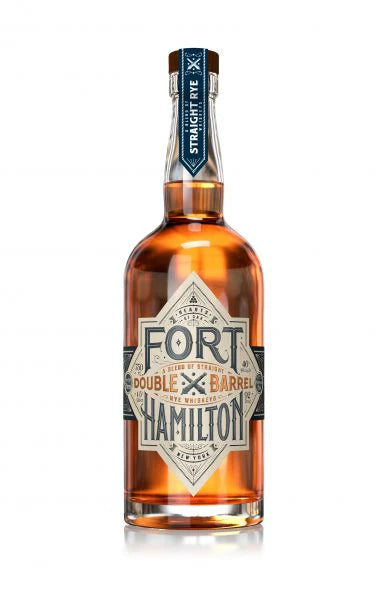 Fort Hamilton Double Barrel Straight Rye Whiskey